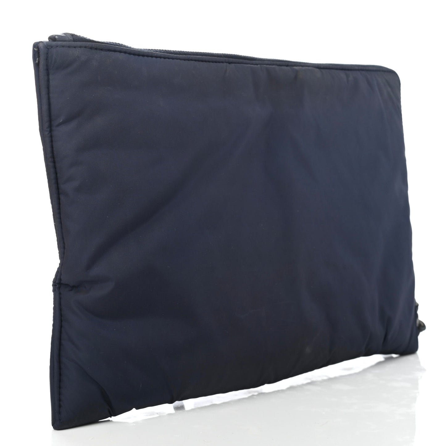 Nylon Classic Hardware Small Pouch Blue