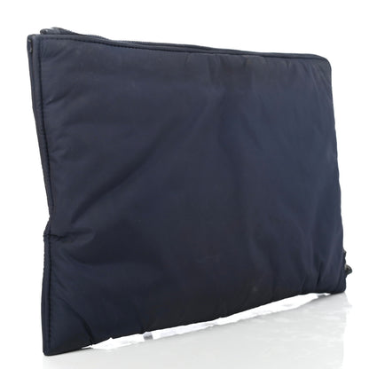 Balenciaga Nylon Classic Hardware Small Pouch Blue 2 of 4