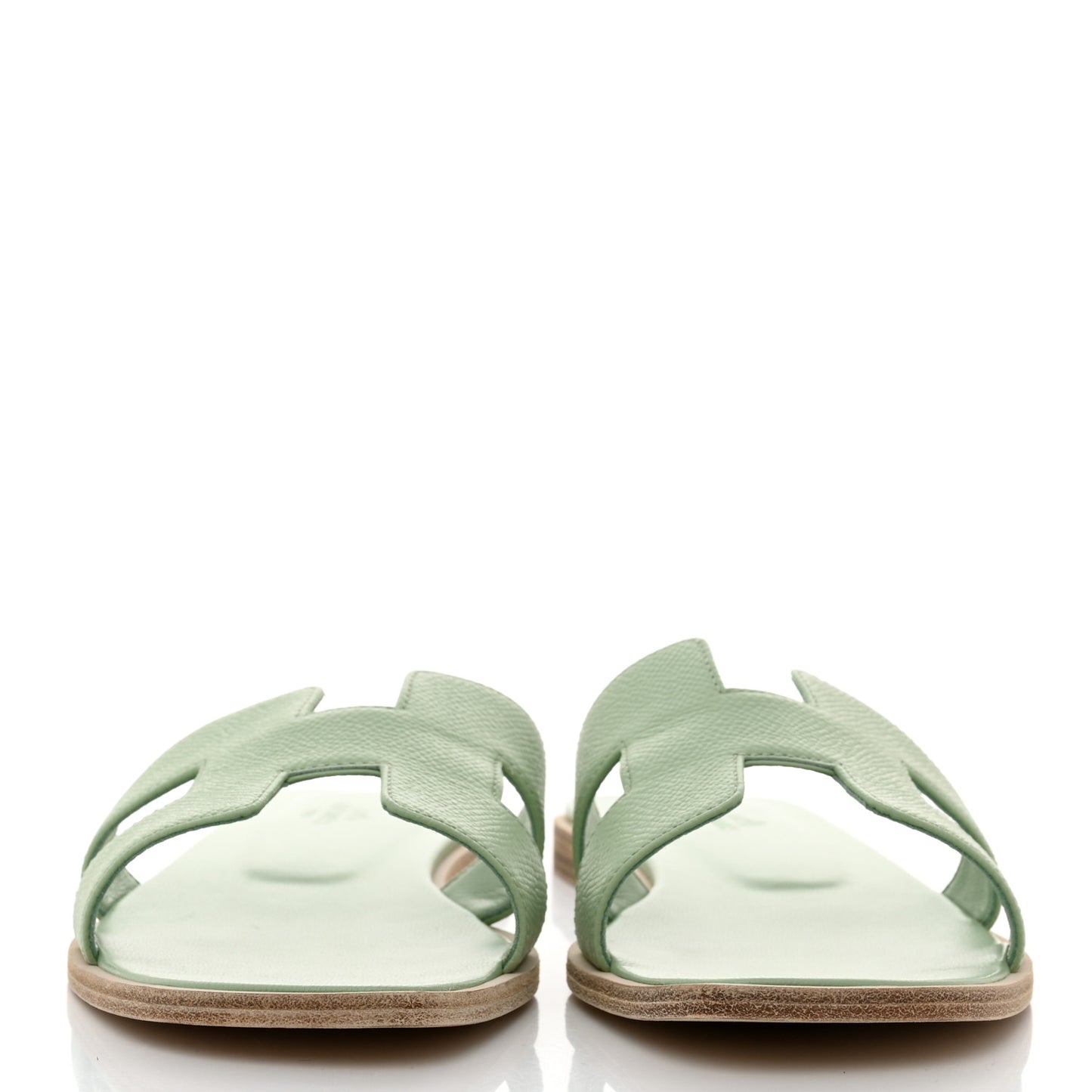 Epsom Oran Sandals 39.5 Vert Jade