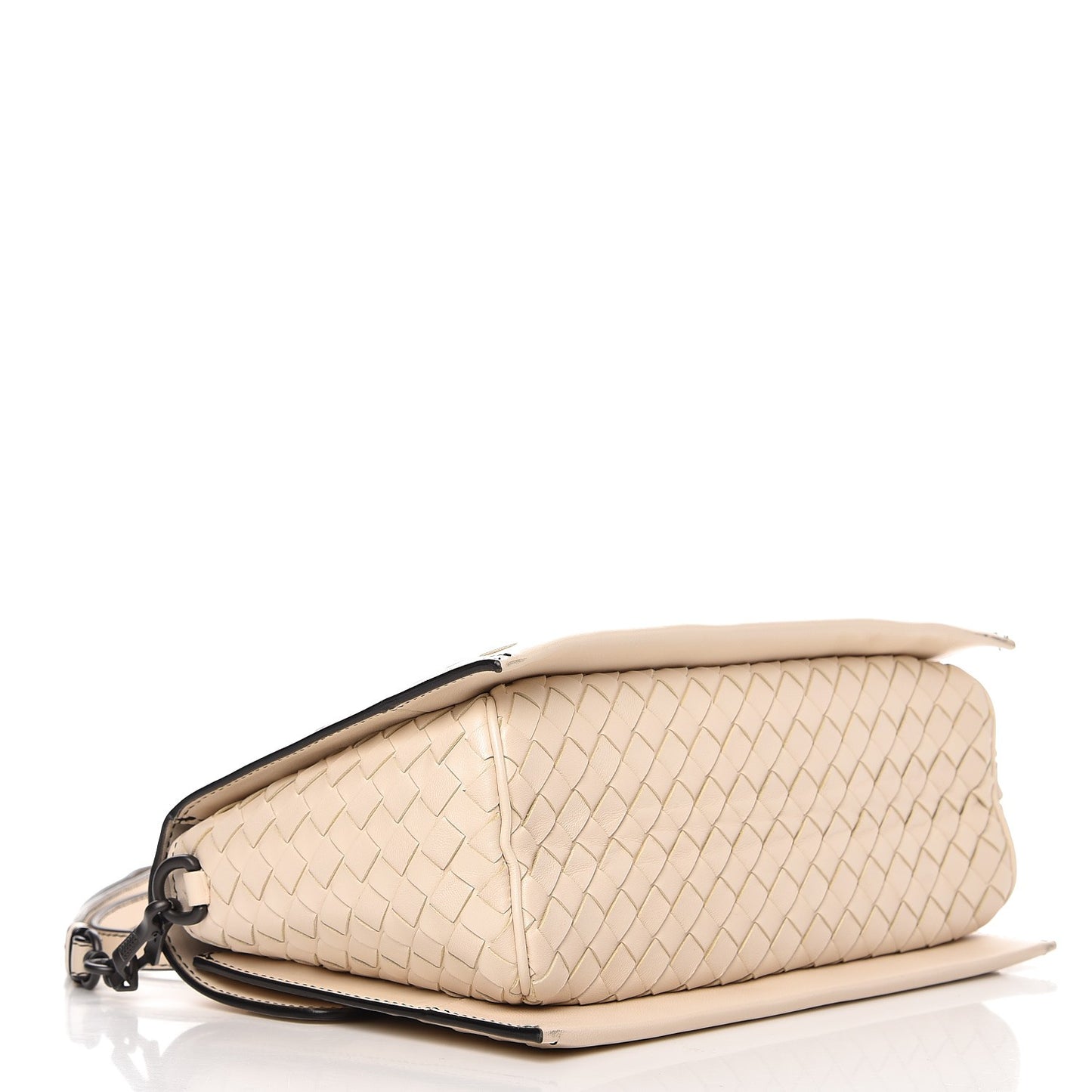 Nappa Intrecciato Small Messenger Cameo