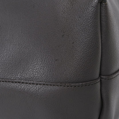 Saint Laurent Calfskin Large Shopping Tote Dark Grey 19 of 27