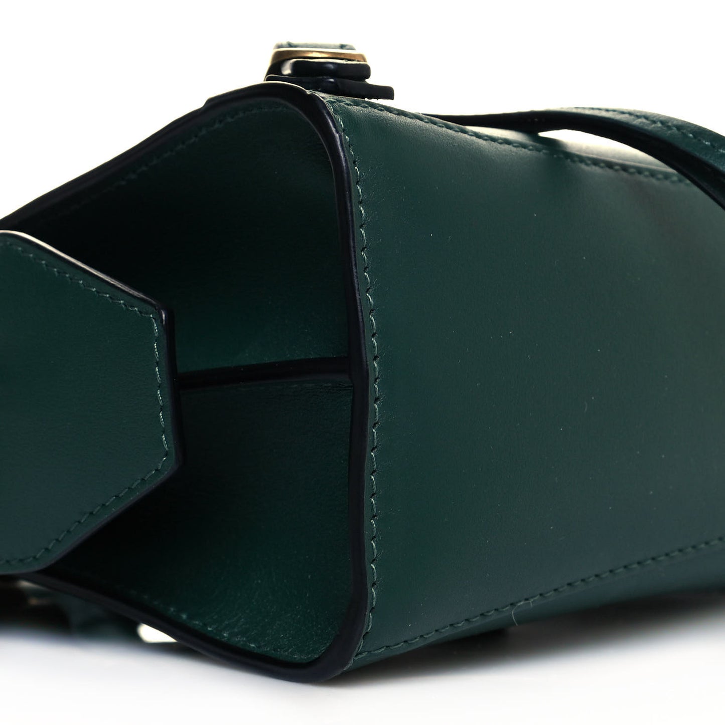 Smooth Calfskin Neo Classic Gold Hardware Mini City Forest Green