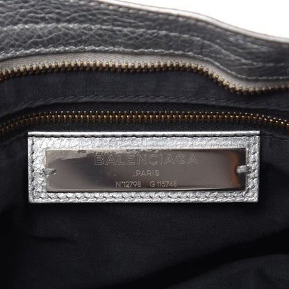 Balenciaga Agneau Classic Hardware City Gris Aluminum 6 of 11