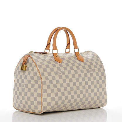 Louis Vuitton Damier Azur Speedy 35 3 of 8