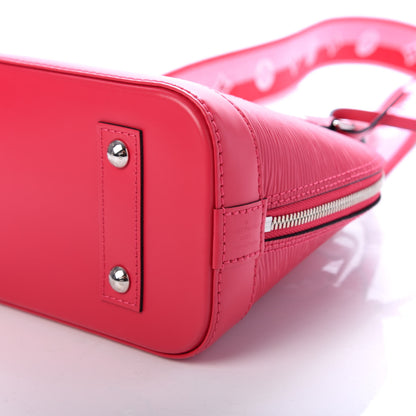 Louis Vuitton Epi Jacquard Alma BB Rose Pondicherry 7 of 10