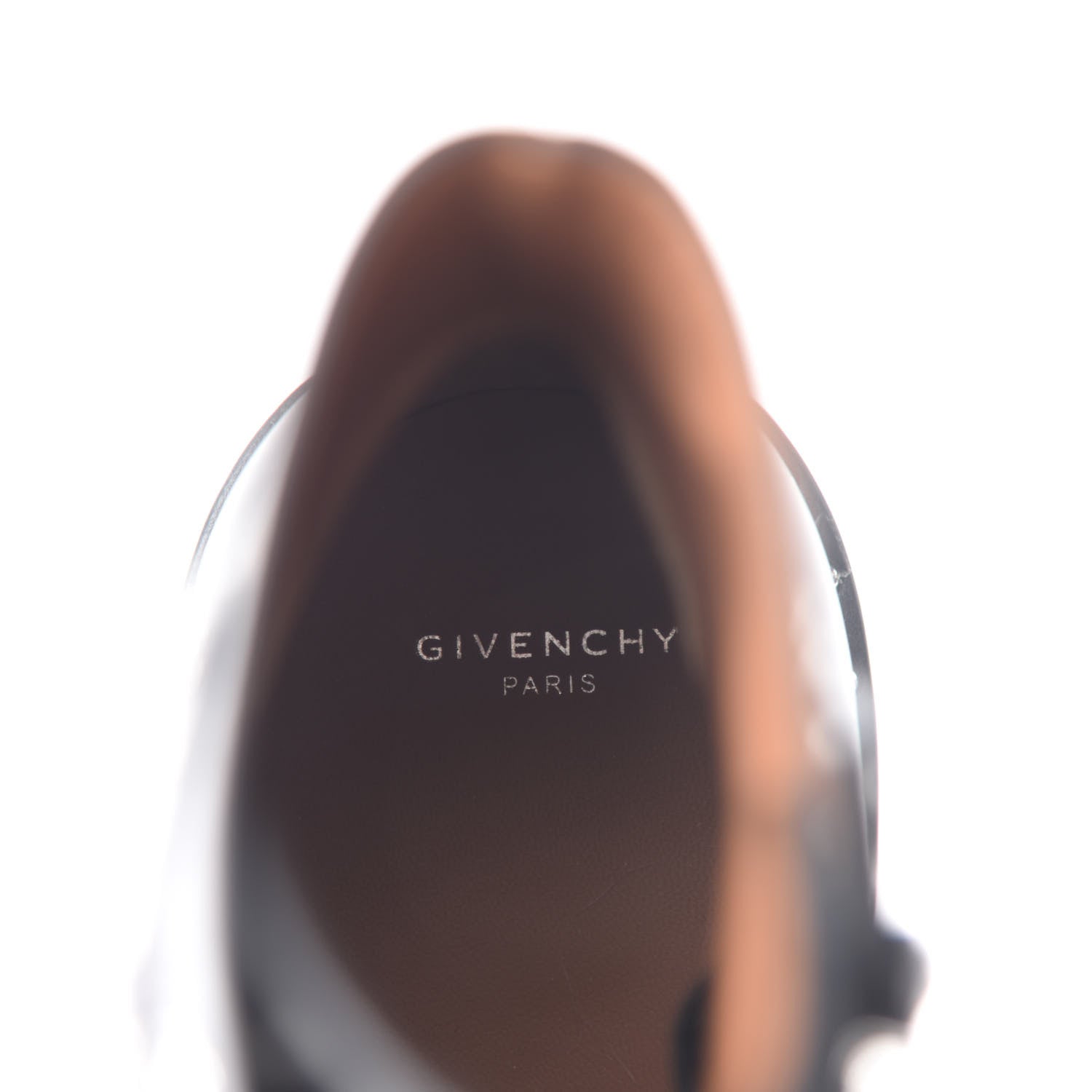 Givenchy Calfskin Studded Prue Buckle Bootie 37 Black 8 of 9