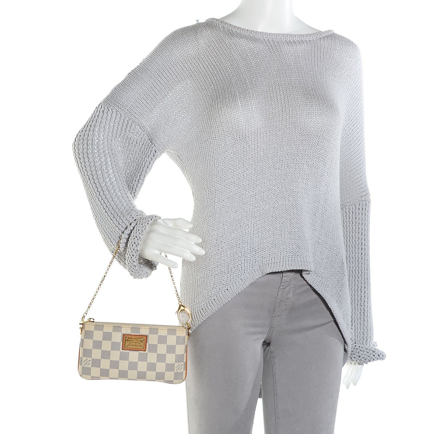 Damier Azur Pochette Milla MM