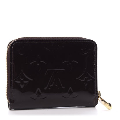 Louis Vuitton Vernis Zippy Coin Purse Wallet Amarante 2 of 10