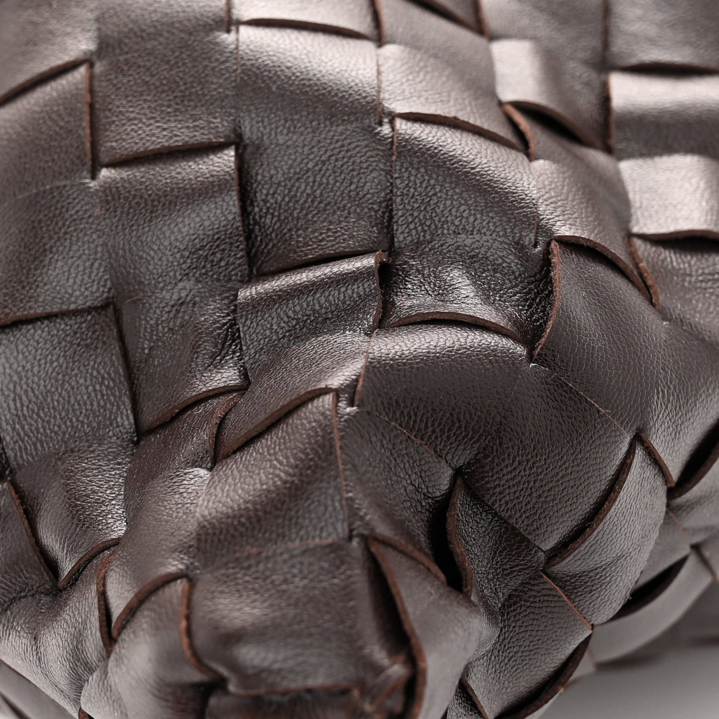 Calfskin Intrecciato Large Hop Fondant