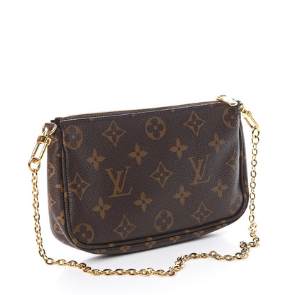 Louis Vuitton Monogram Multi Pochette Accessories Mini Pochette 2 of 7