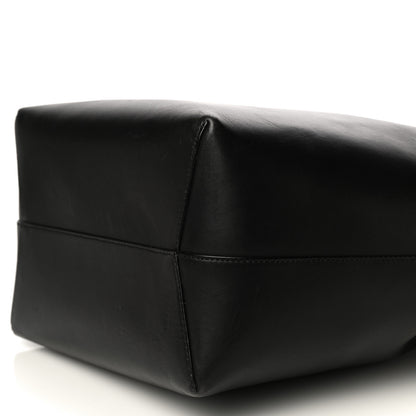 Mansur Gavriel Vegetable Tanned Calfskin Bucket Bag Black Ballerina 11 of 25