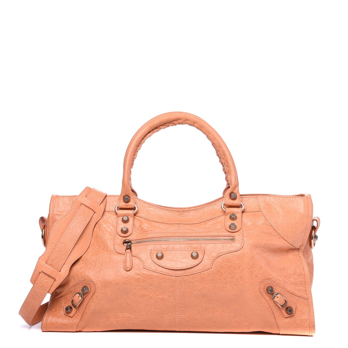 Agneau Giant 12 Rose Gold Hardware Part Time Rose Blush