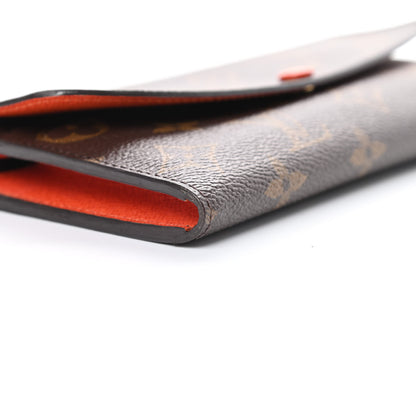 Louis Vuitton Monogram Emilie Wallet Piment 11 of 15
