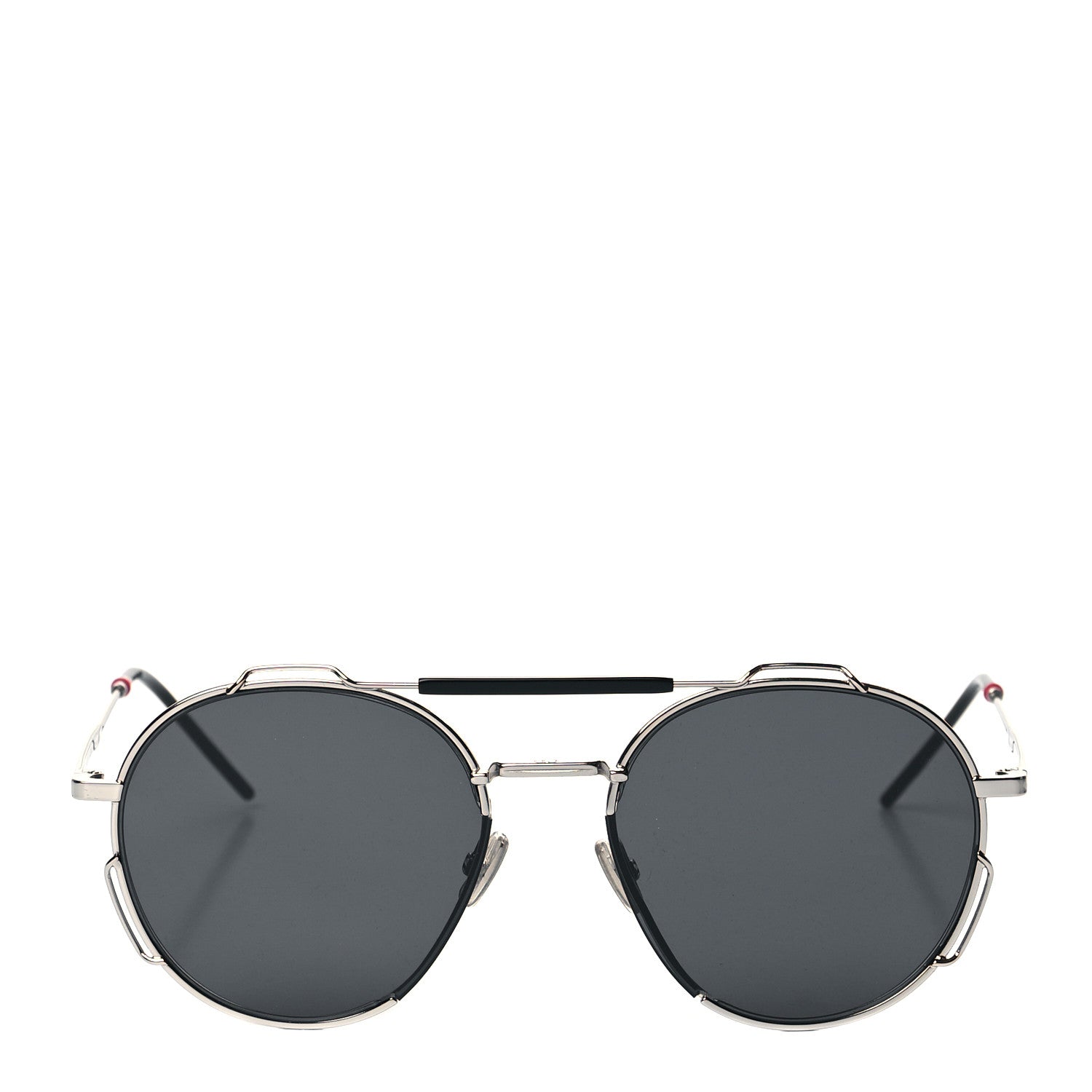 Christian Dior Round Homme Sunglasses 0234S Black 3 of 7