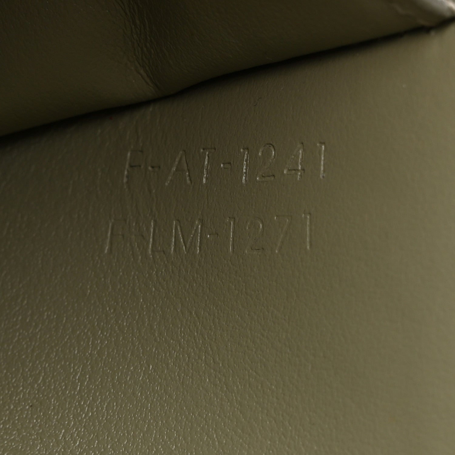 Celine Shiny Calfskin Triomphe Compact Wallet Green Clay 7 of 9