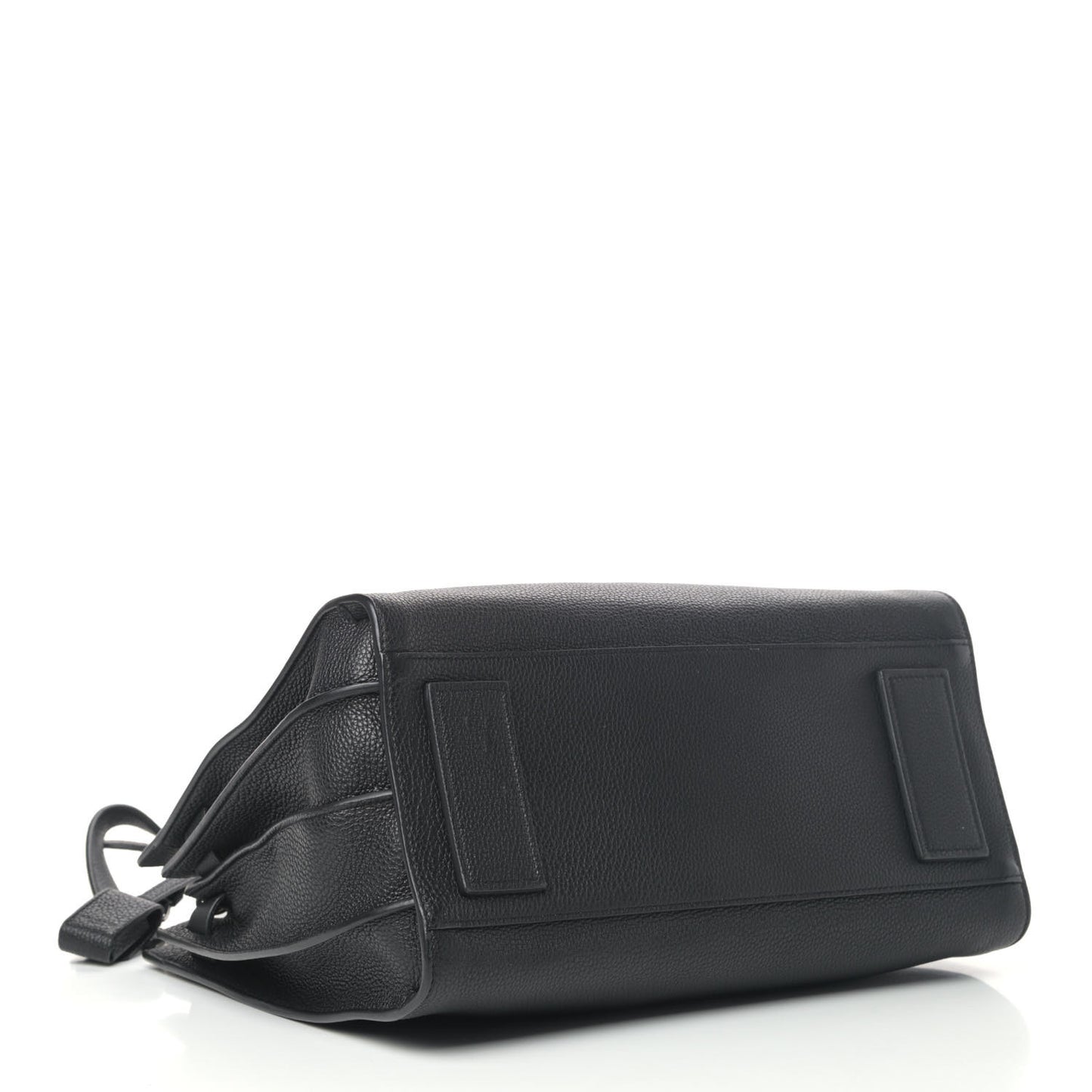 Grained Calfskin Small Supple Sac De Jour Black