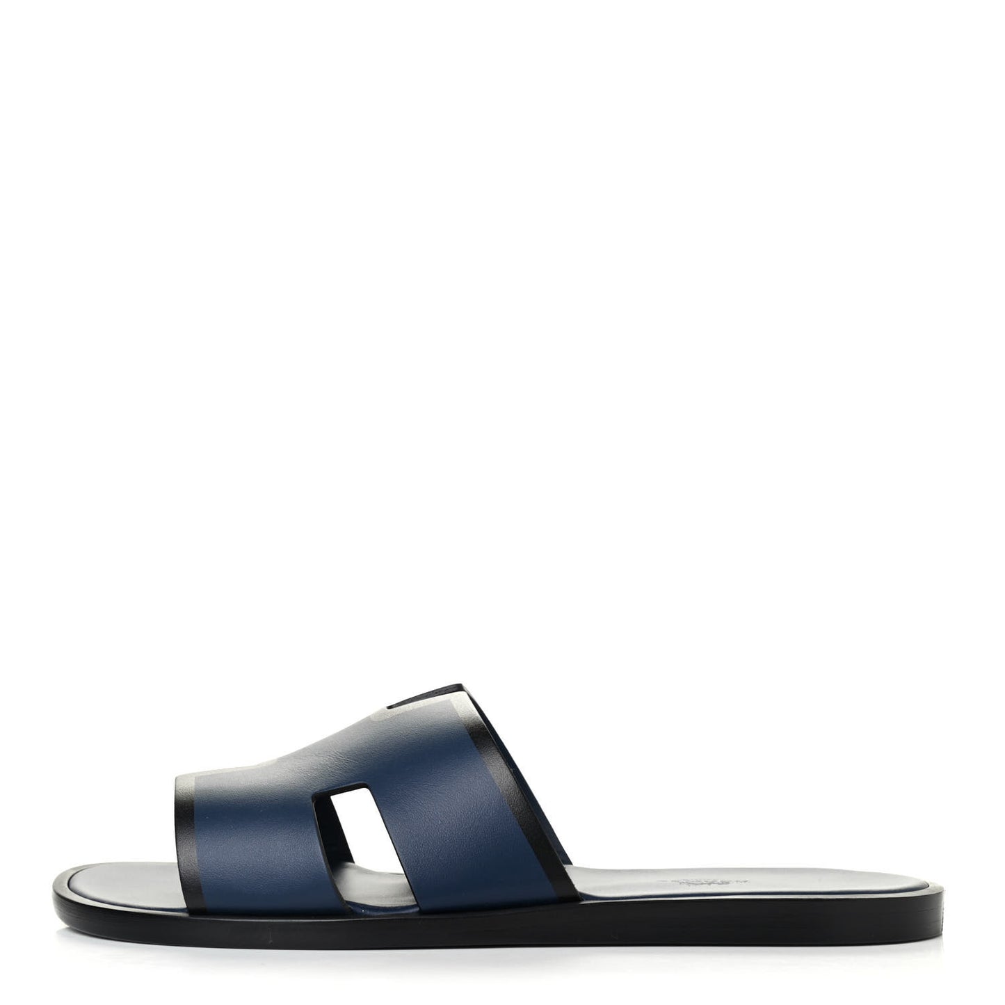 Calfskin Mens Izmir Sandals 42 Indigo Black