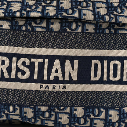 Christian Dior Oblique Diortravel Backpack Blue 13 of 13