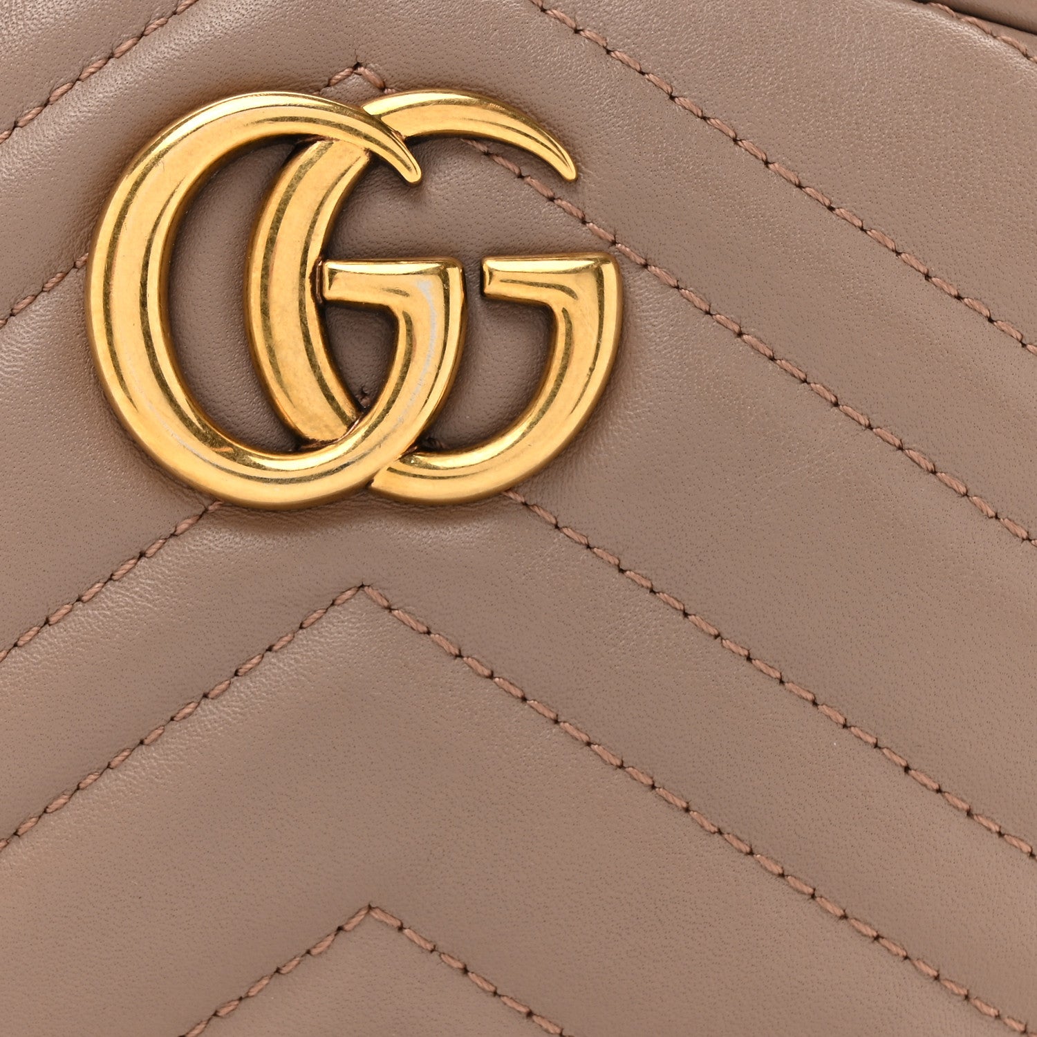 Gucci Calfskin Matelasse GG Marmont Belt Bag 95 38 Porcelain Rose 8 of 12