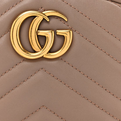 Gucci Calfskin Matelasse GG Marmont Belt Bag 95 38 Porcelain Rose 8 of 12