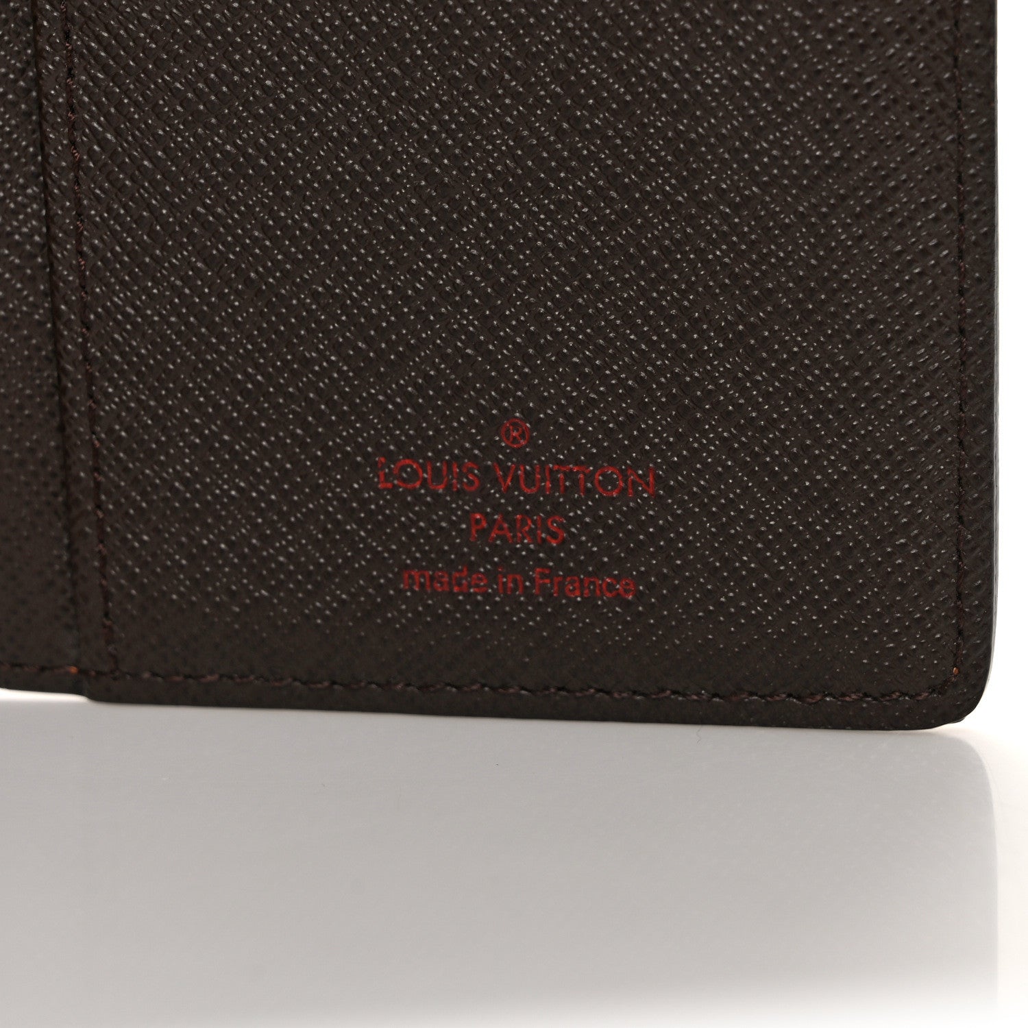 Louis Vuitton Damier Ebene Portefeuille Brazza Wallet 6 of 9