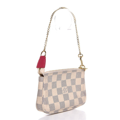 Louis Vuitton Damier Azur 2017 Christmas Animation Mini Pochette Accessories 3 of 8