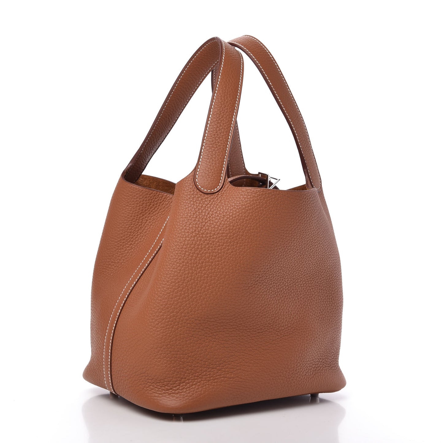 Taurillon Clemence Picotin Lock 22 MM Gold