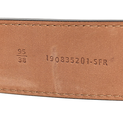 Fendi Cuoio Romano Baguette Belt 95 38 Sand 6 of 7