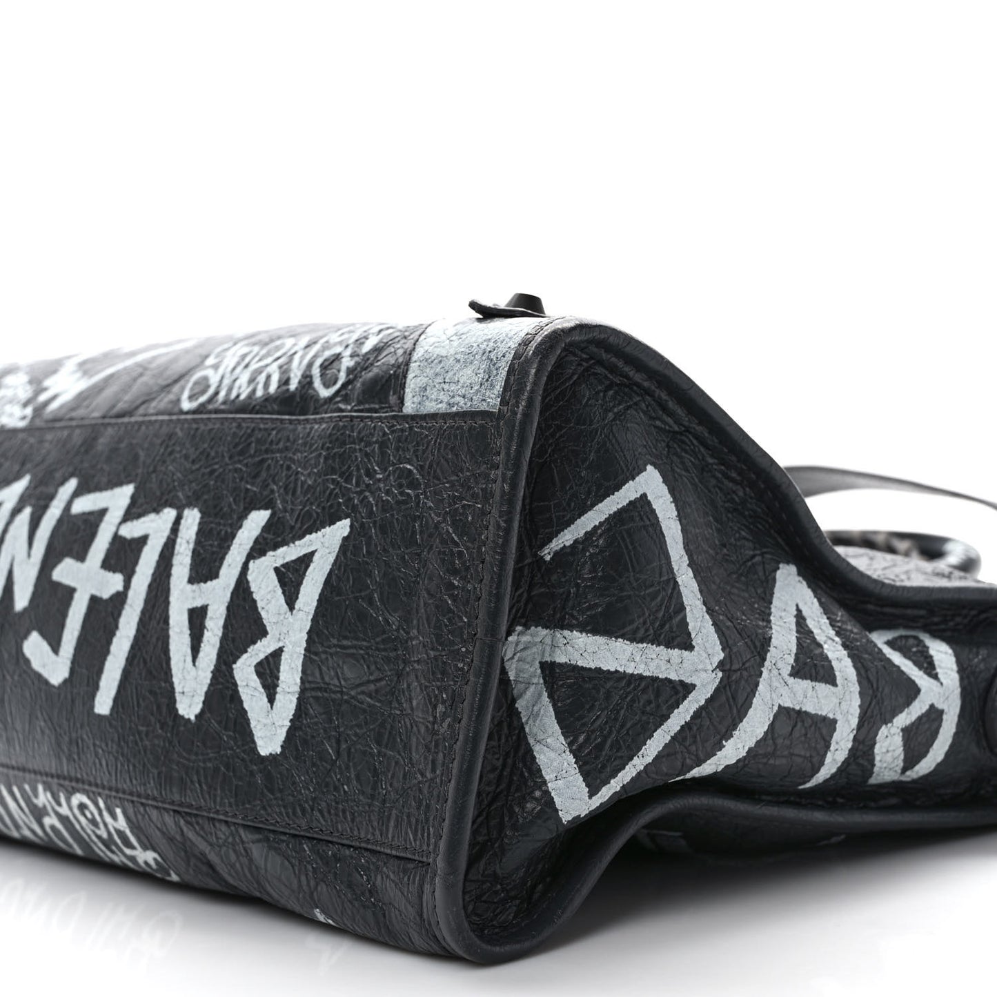 Agneau Arena Graffiti All Over Classic Hardware City Gris Fossile White