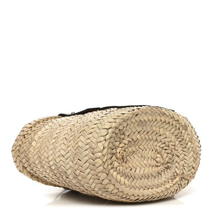 Loewe Raffia Small Basket Tote Bag Natural Tan 4 of 9
