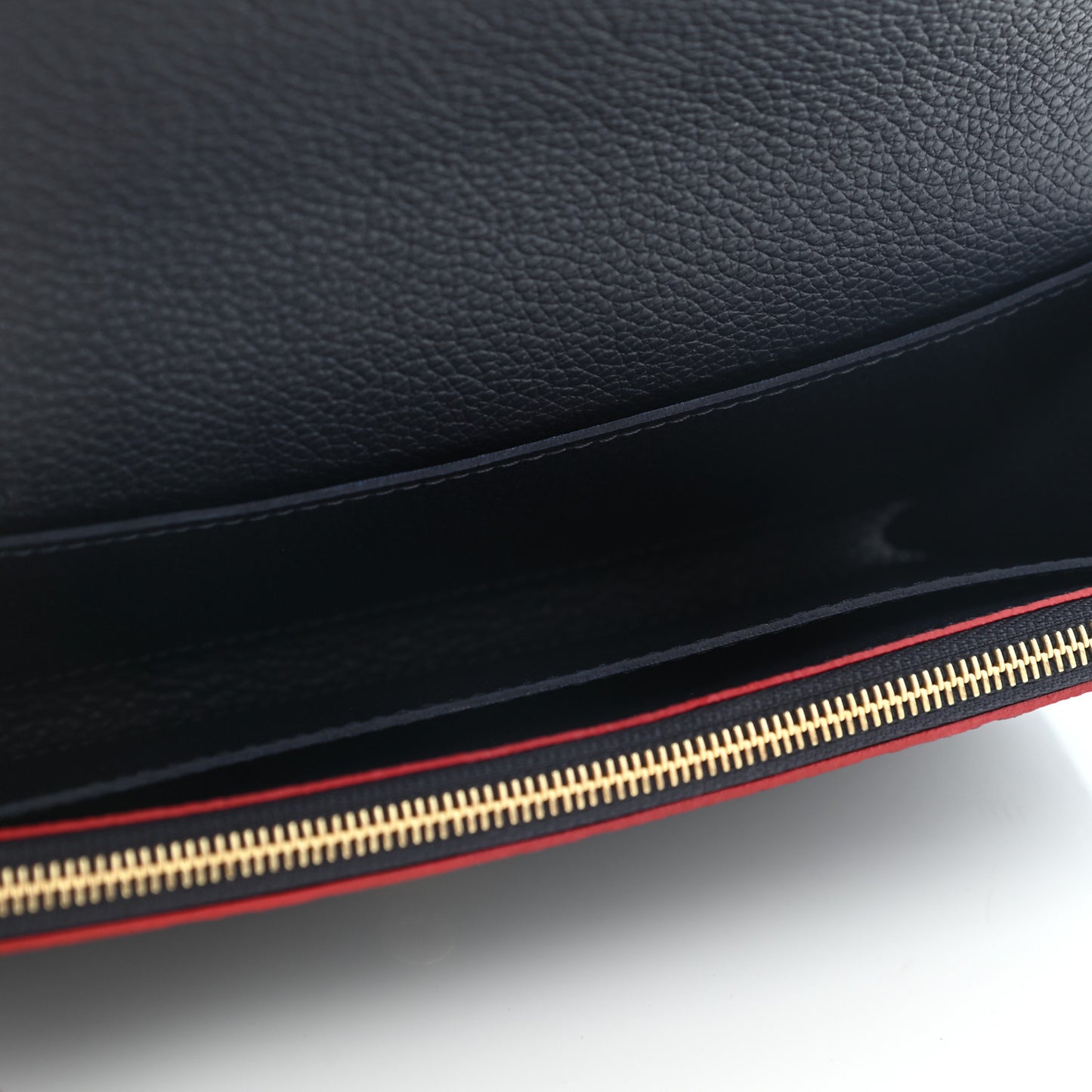 Empreinte Emilie Wallet Marine Rouge