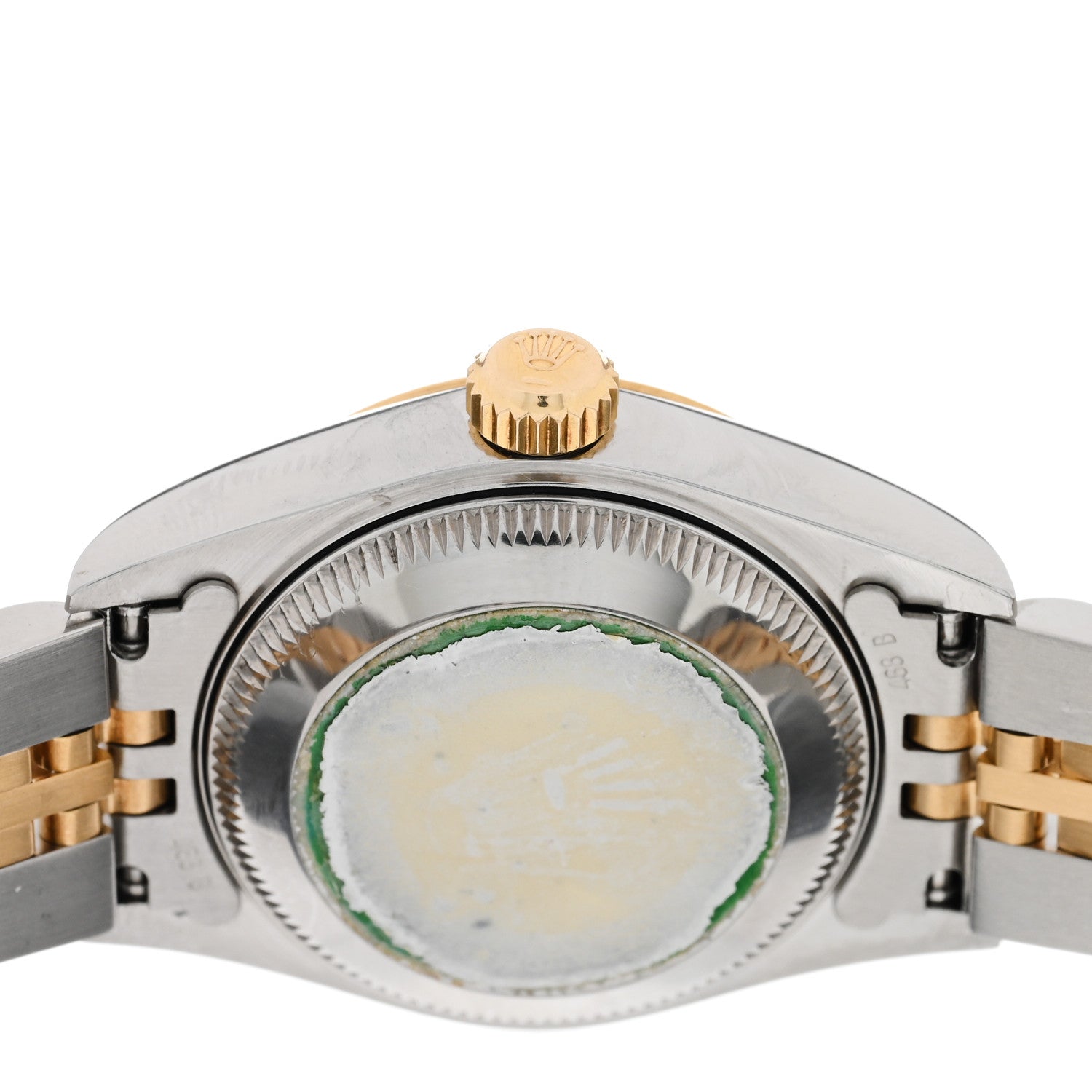 Rolex Stainless Steel 18K Yellow Gold 26mm Oyster Perpetual Datejust Watch Champagne 69173 4 of 5
