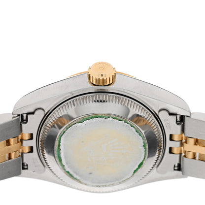 Rolex Stainless Steel 18K Yellow Gold 26mm Oyster Perpetual Datejust Watch Champagne 69173 4 of 5