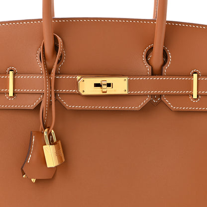 Hermes Veau Jonathan Birkin 30 Gold 7 of 9