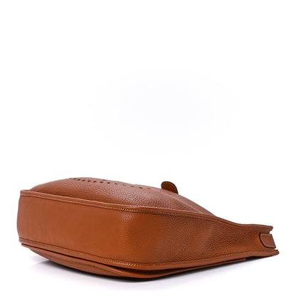 Hermes Taurillon Clemence Evelyne III GM Gold 9 of 13