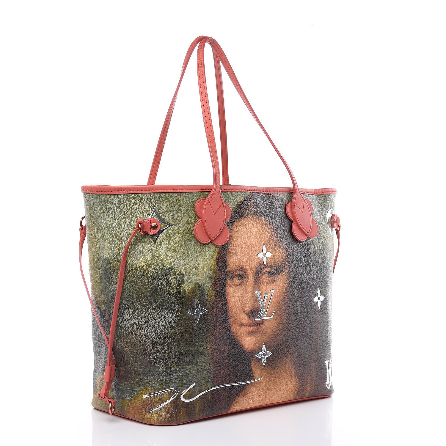 Louis Vuitton Masters Da Vinci Neverfull MM 3 of 11