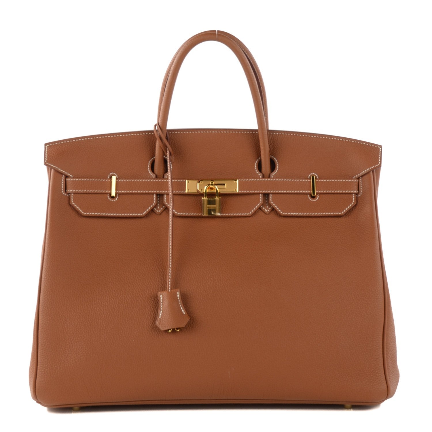 Hermes Togo Birkin 40 Gold 1 of 17