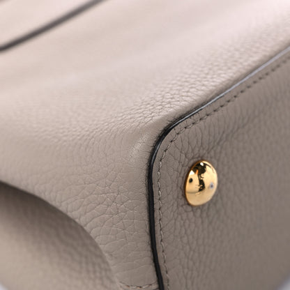 Louis Vuitton Taurillon Capucines PM Galet 9 of 17