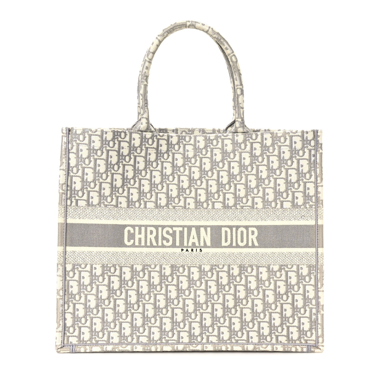 Oblique Large Book Tote Grey