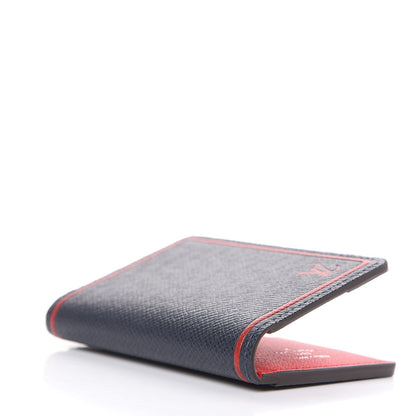 Louis Vuitton Taiga Pocket Organizer Blue Marine 4 of 7