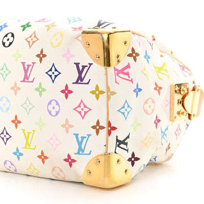 Louis Vuitton Monogram Multicolor Speedy 30 White 9 of 16