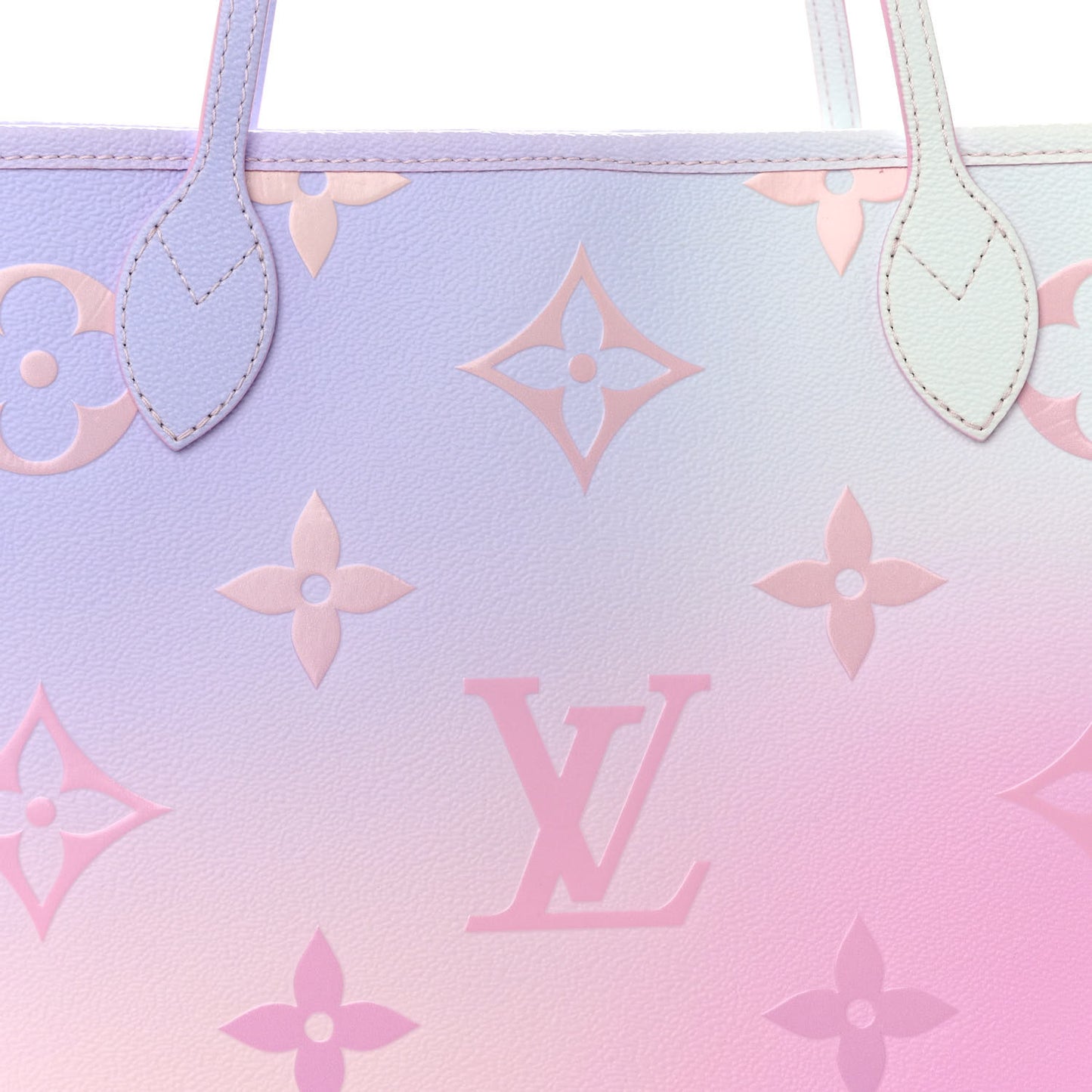 Monogram Giant Spring In The City Neverfull MM Sunrise Pastel