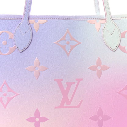 Louis Vuitton Monogram Giant Spring In The City Neverfull MM Sunrise Pastel 8 of 9