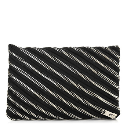 Alexander Wang Metal Nylon Zipper Clutch Black 1 of 8