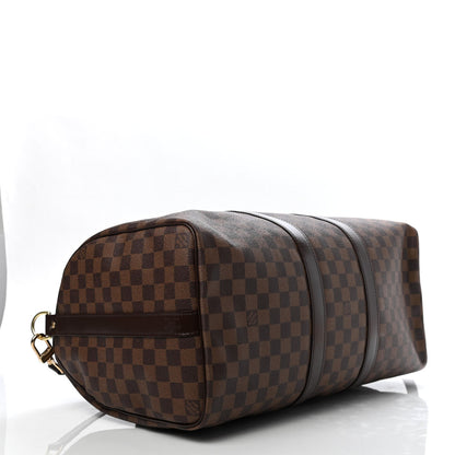 Louis Vuitton Damier Ebene Keepall Bandouliere 45 3 of 10