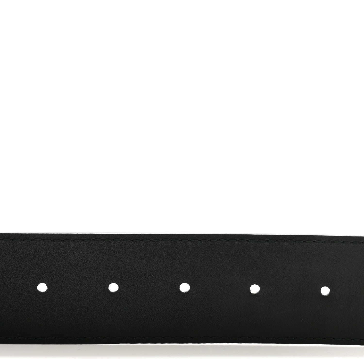Gucci Textured Calfskin Double G 40mm Belt 90 36 Black 5 of 8