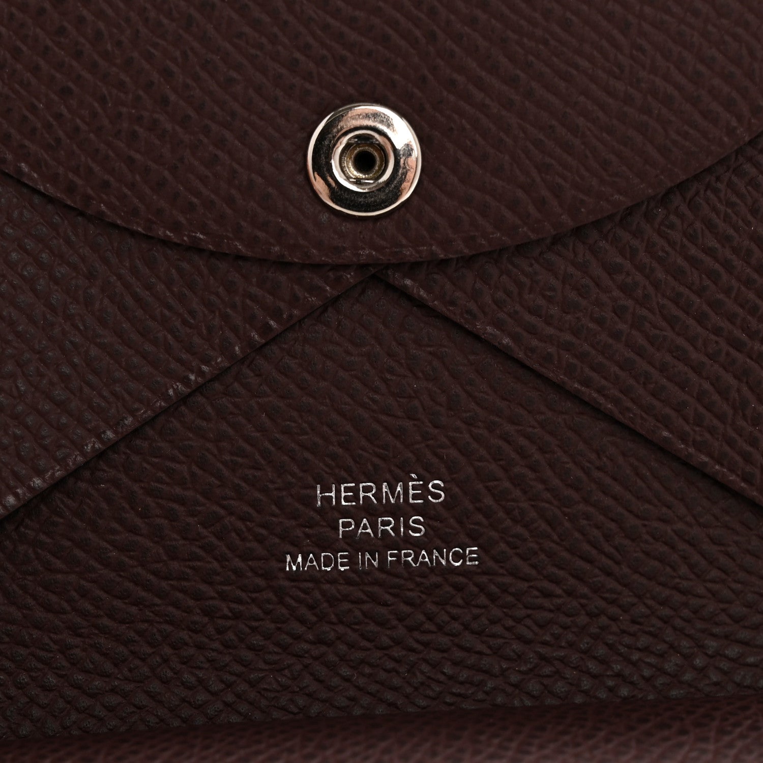 Hermes Epsom Calvi Duo Card Case Rouge Sellier 6 of 8