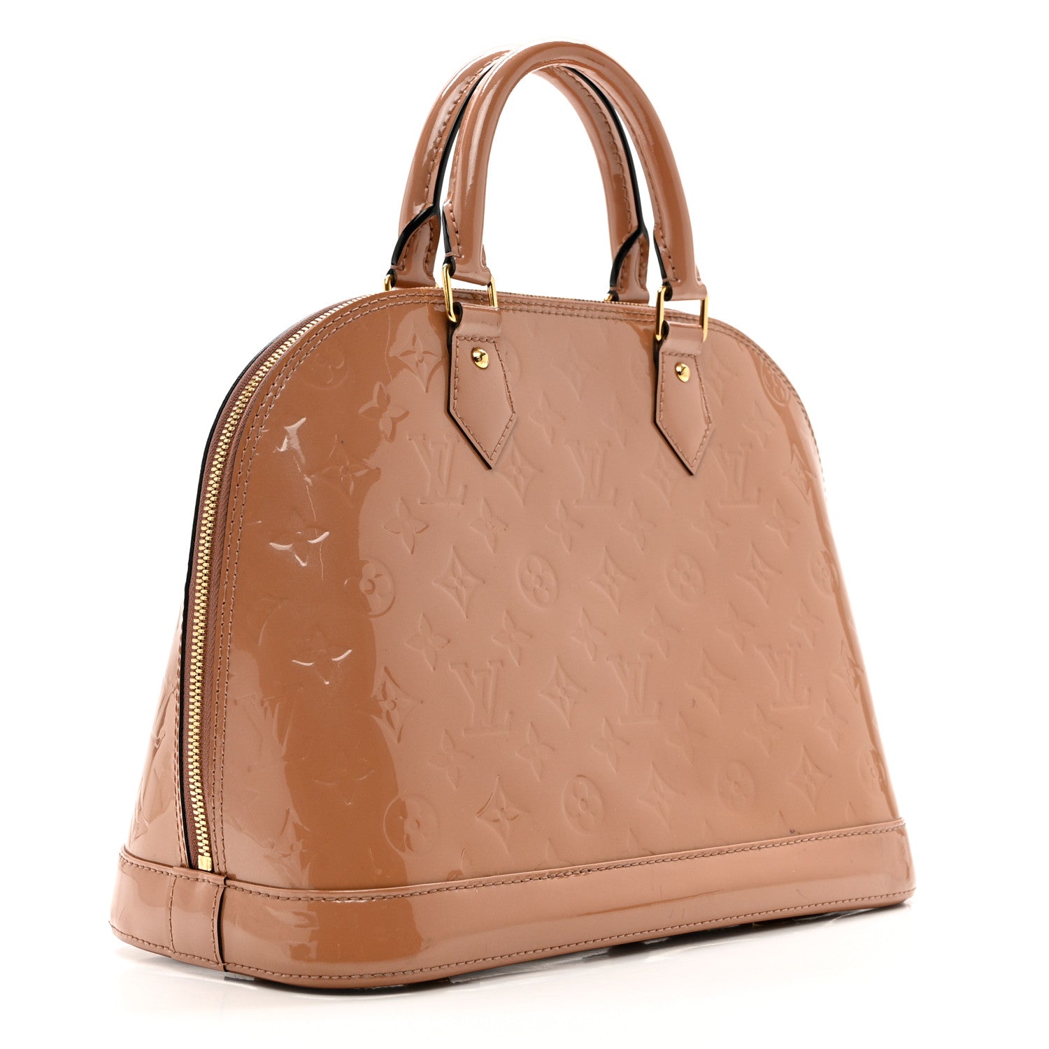 Louis Vuitton Vernis Alma PM Rose Velours 3 of 10