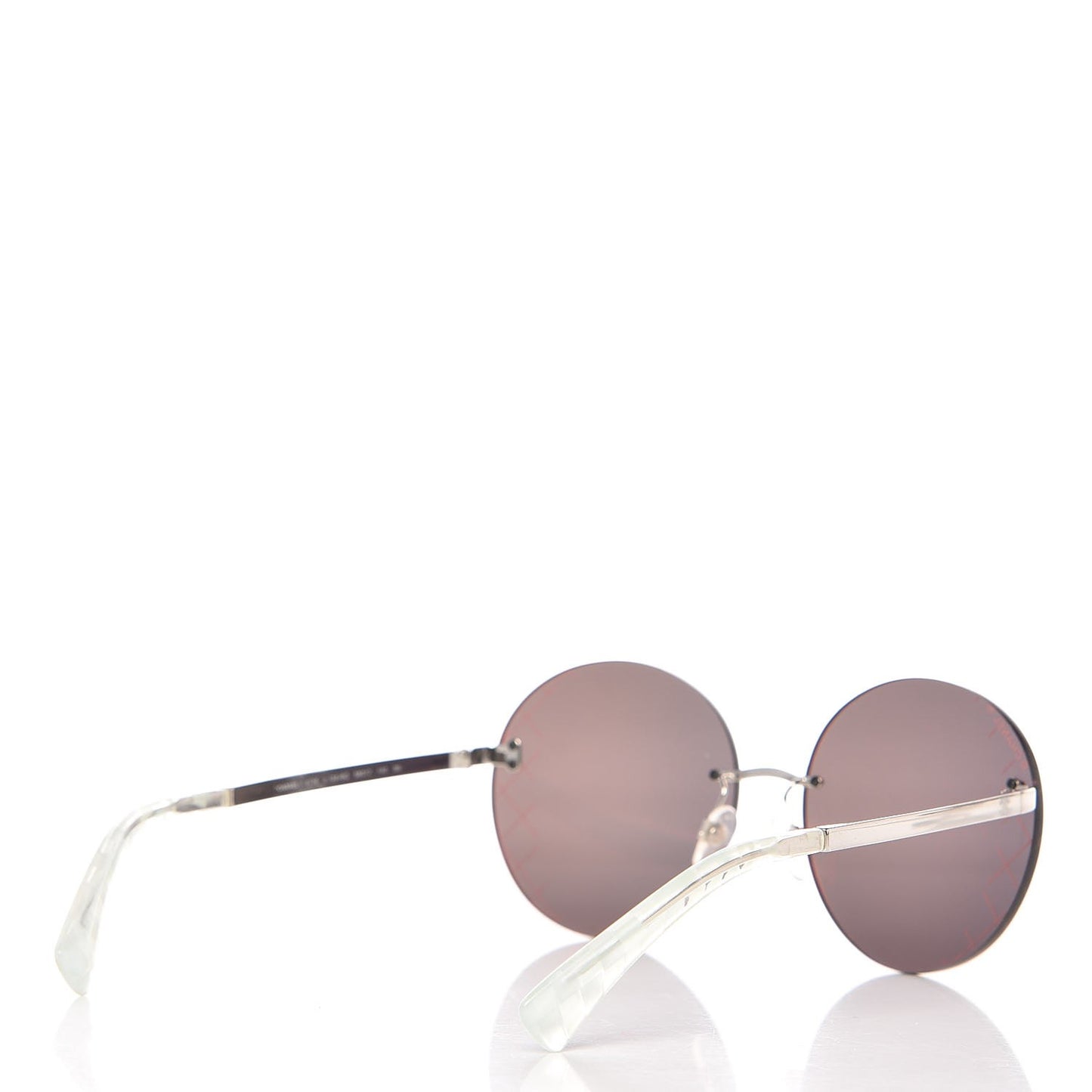 Mirrored Round Sunglasses 4216 Red