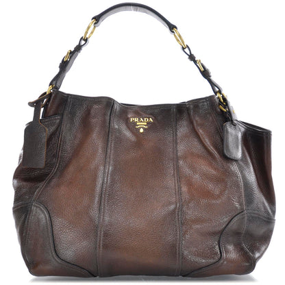 Prada Cervo Deerskin Large Shoulder Bag 1 of 13
